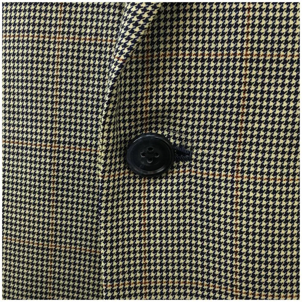 Hickey Freeman Mens Blazer Sport Coat Two Button Jacket Wool 42L Casual Suit VTG